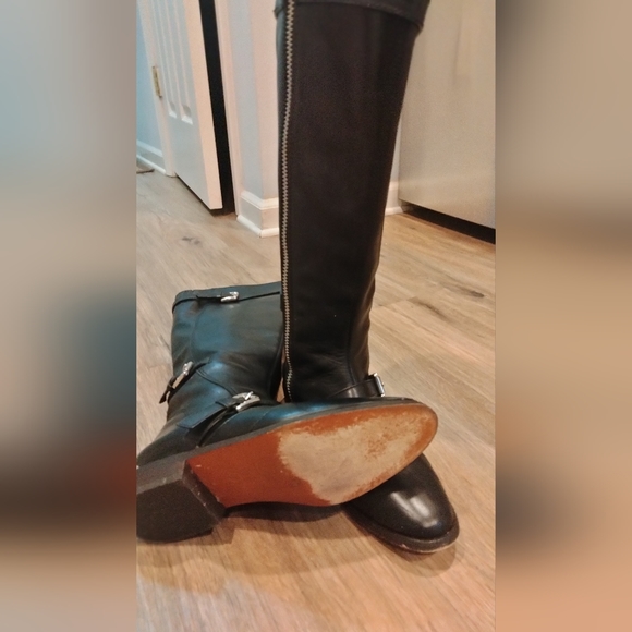 Calf Coach Boots - Picture 3 of 4